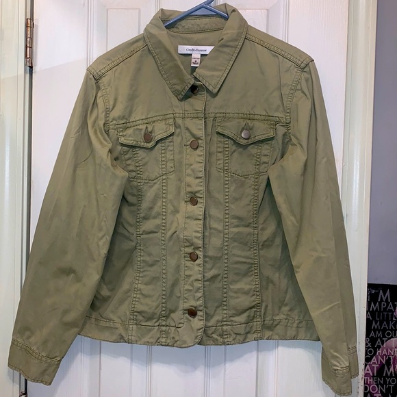 croft & barrow Jackets & Blazers - CROFT&BARROW LIGHT GREEN JACKET SIZE M